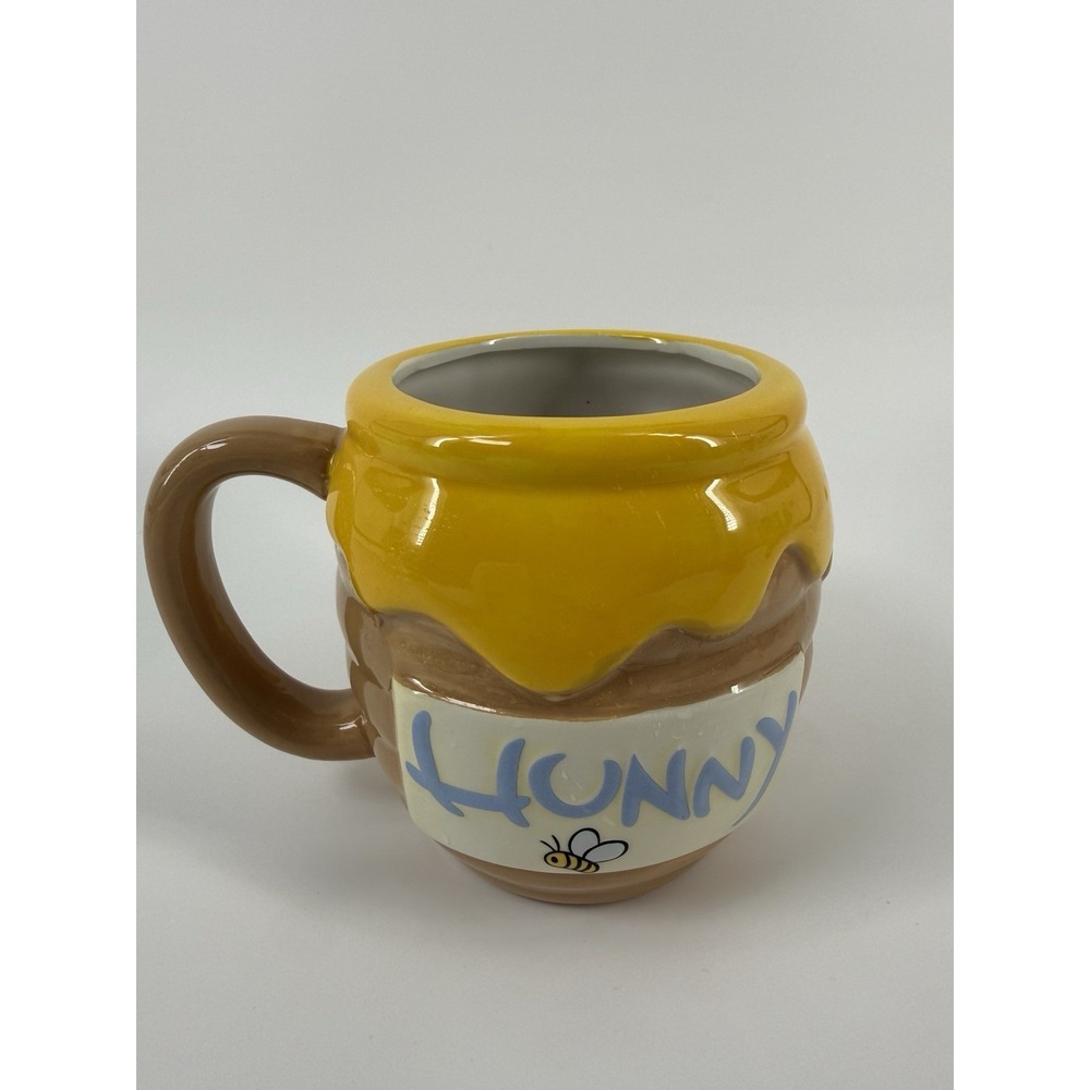 Winnie the Pooh Honey "Hunny" Pot‎ Ceramic 3D Sculpted Coffee Mug, 23 Ounces